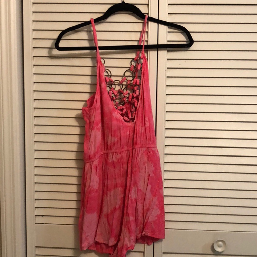 Lf pink romper